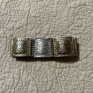 Silver and Gold Decorative Hair Clip